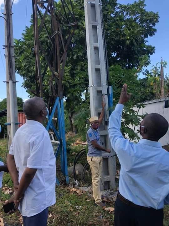 Electricité : Houmed Msaidié évalue l’état des lieux des travaux réalisés