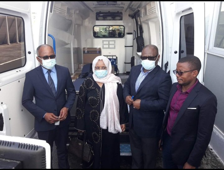 Santé : Une ambulance médicalisée remise à l’aéroport