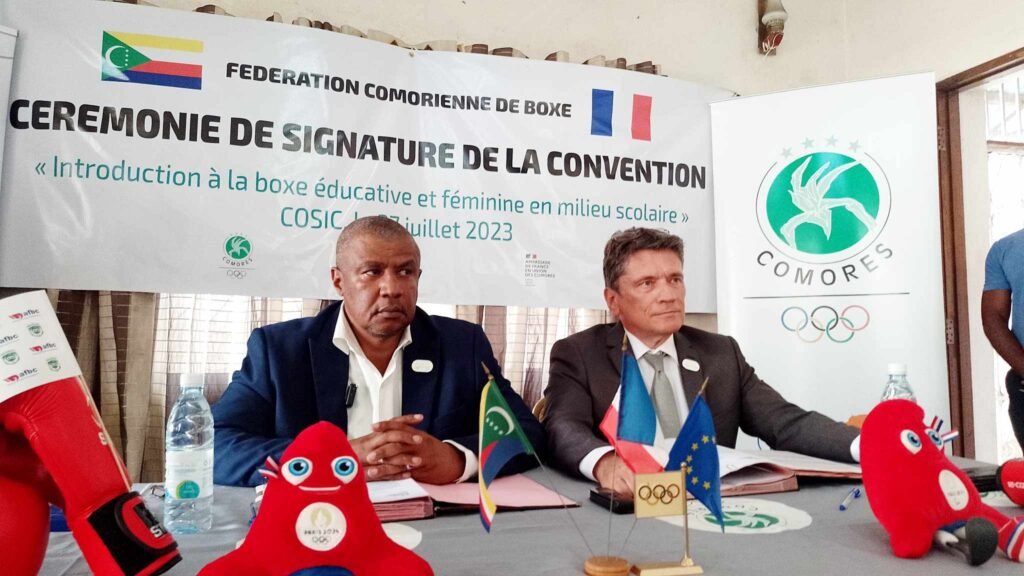 Convention entre l’ambassade de France et la FCB​ : Le projet vise 2000 élèves sur une soixantaine d’écoles